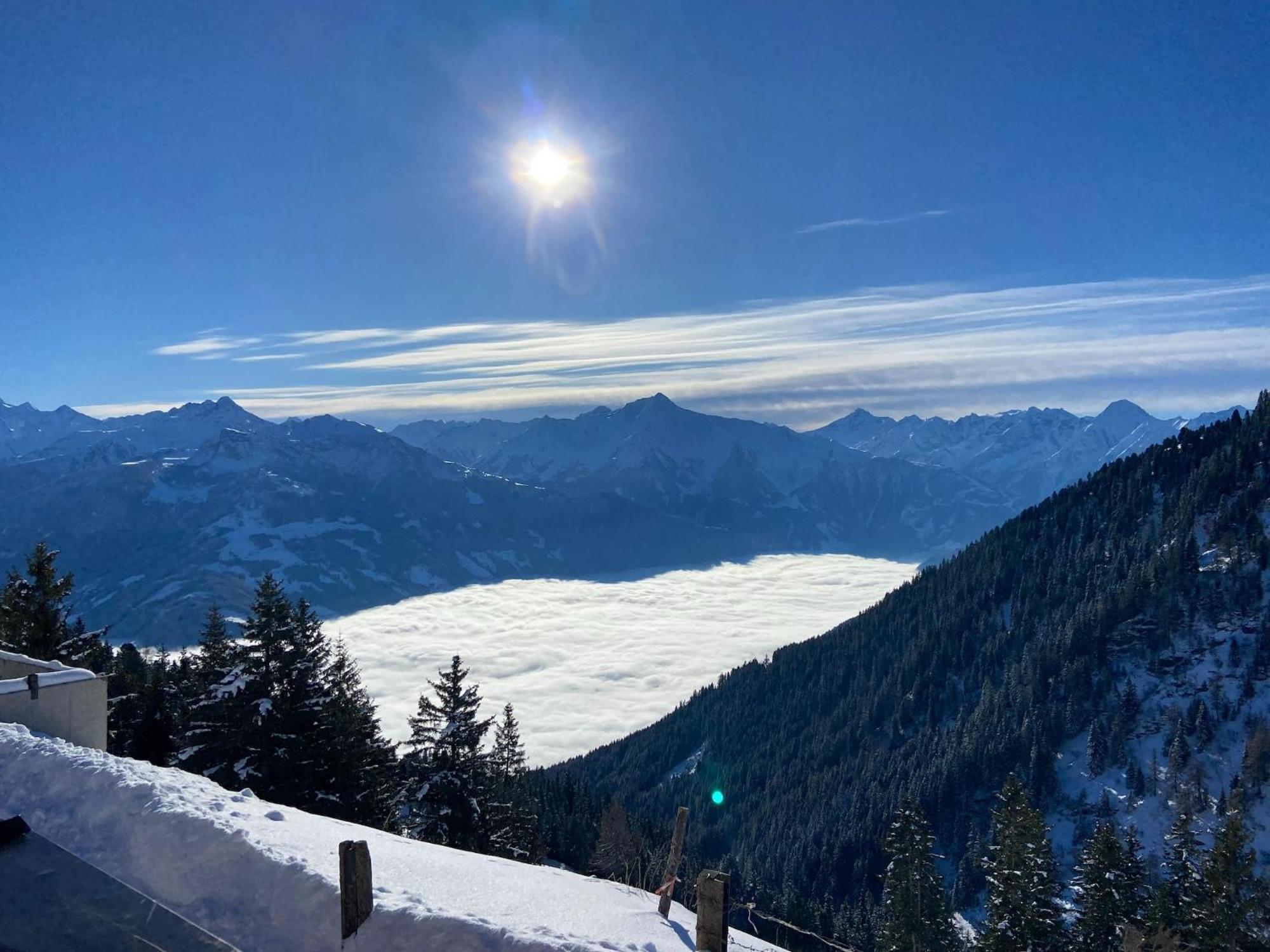 New Holiday Home On The Alm With Terrace And Balcony Zellberg Eksteriør billede