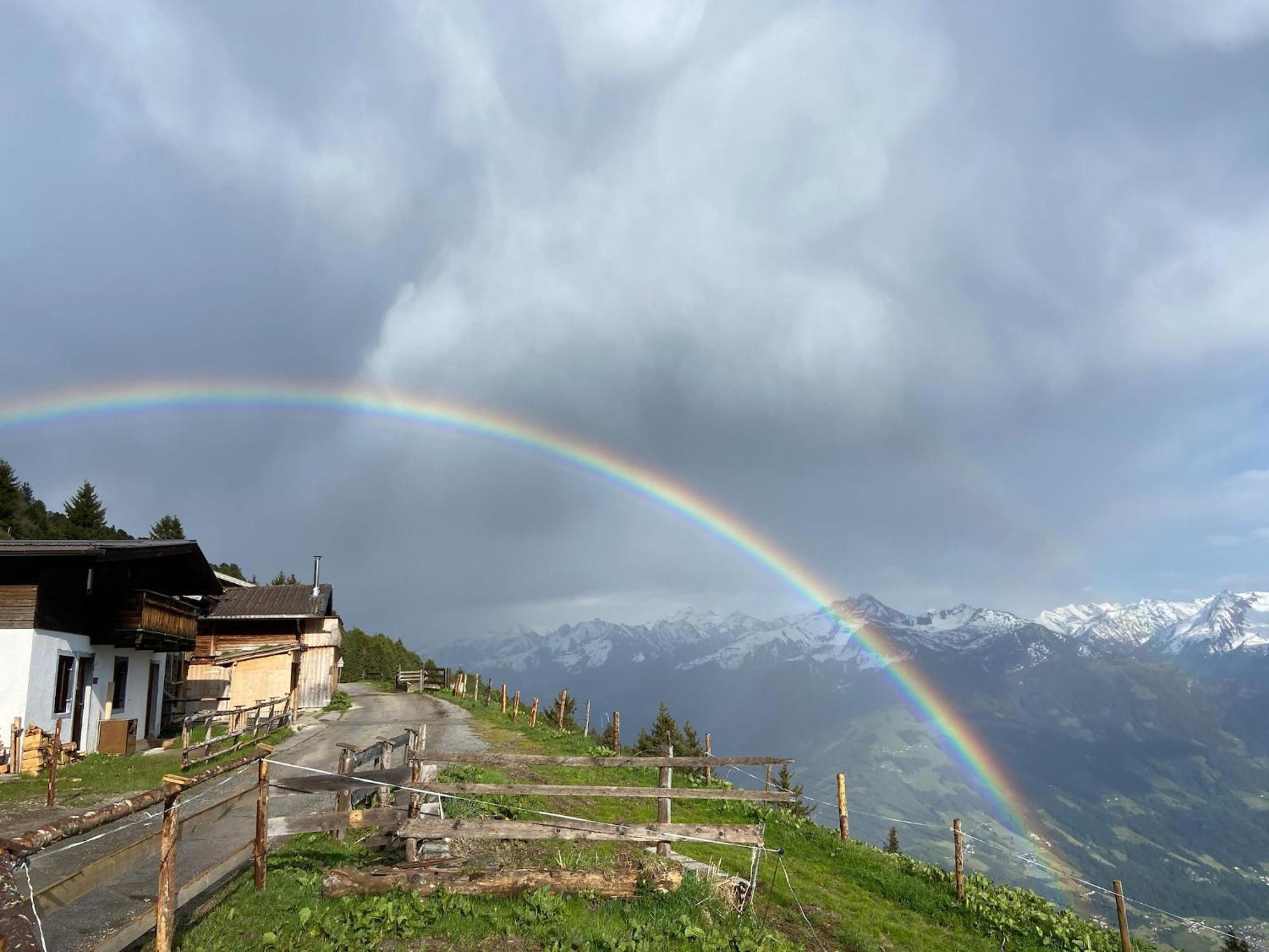 New Holiday Home On The Alm With Terrace And Balcony Zellberg Eksteriør billede